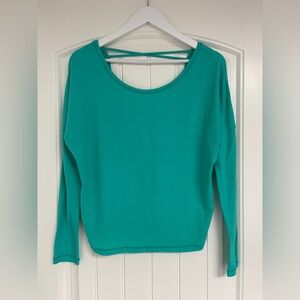 Teal Long Sleeve Top - Lucy Activewear